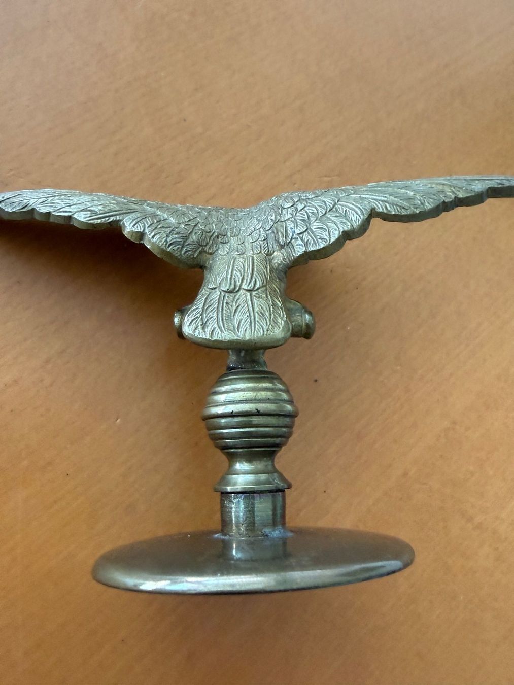 Statuette: Adler auf Sockel, Antik, Messing – Usato da Fehraltorf venduto da bruggin 3