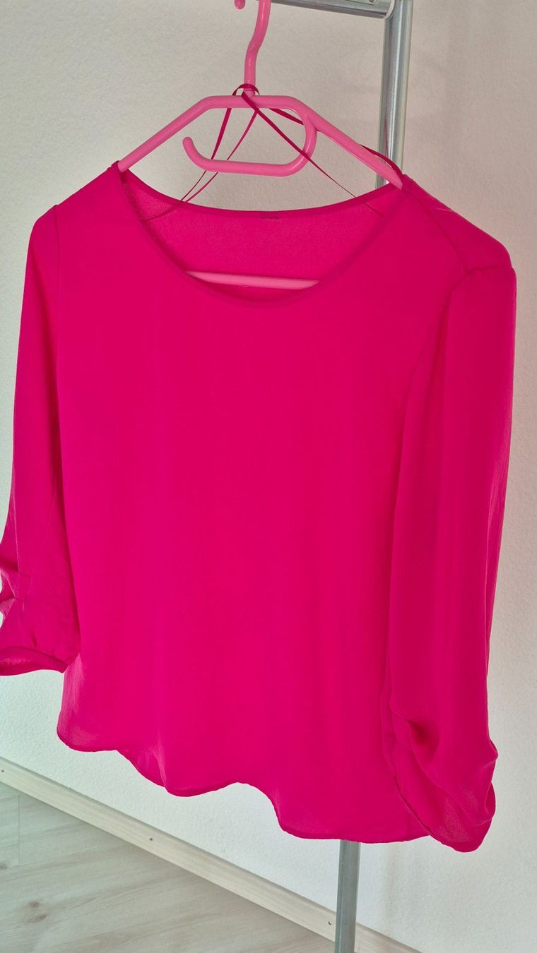 Marc Cain Camicette: MarcCain Shirt/Bluse himbeer Grösse N2 – Usato da Kilchberg ZH venduto da logn