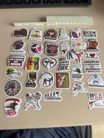 Taekwondo Sticker Set - 30 einzigartige Aufkleber, Neu!