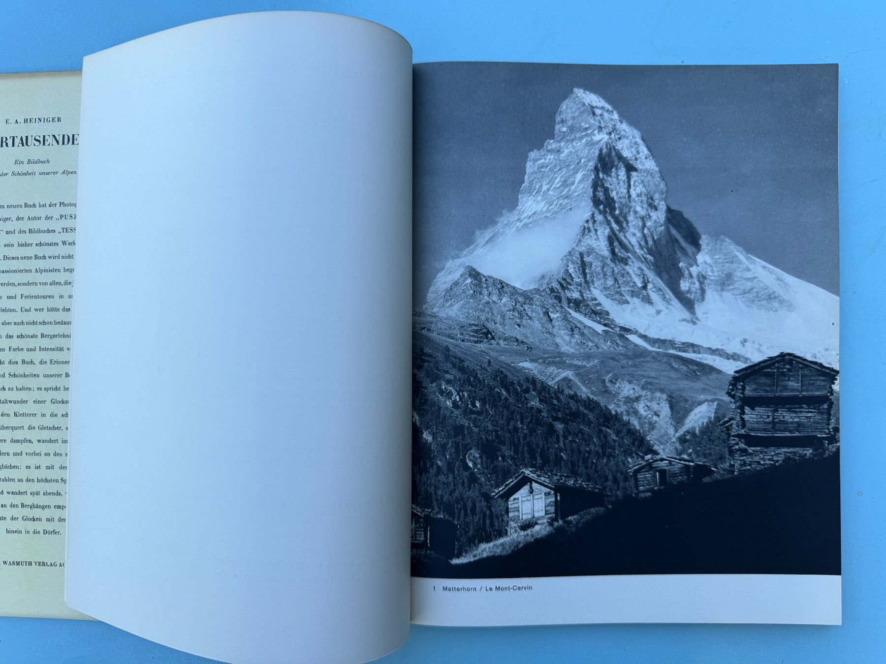 Bücher: Viertausender -  E. A. Heiniger – Gebraucht aus Basel von Kornblumen 2