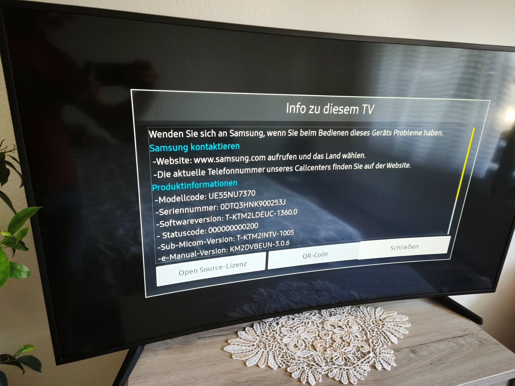 Televisori: Samsung 55zoll curved tv – Usato da Stein AG venduto da zit_8sh8 3