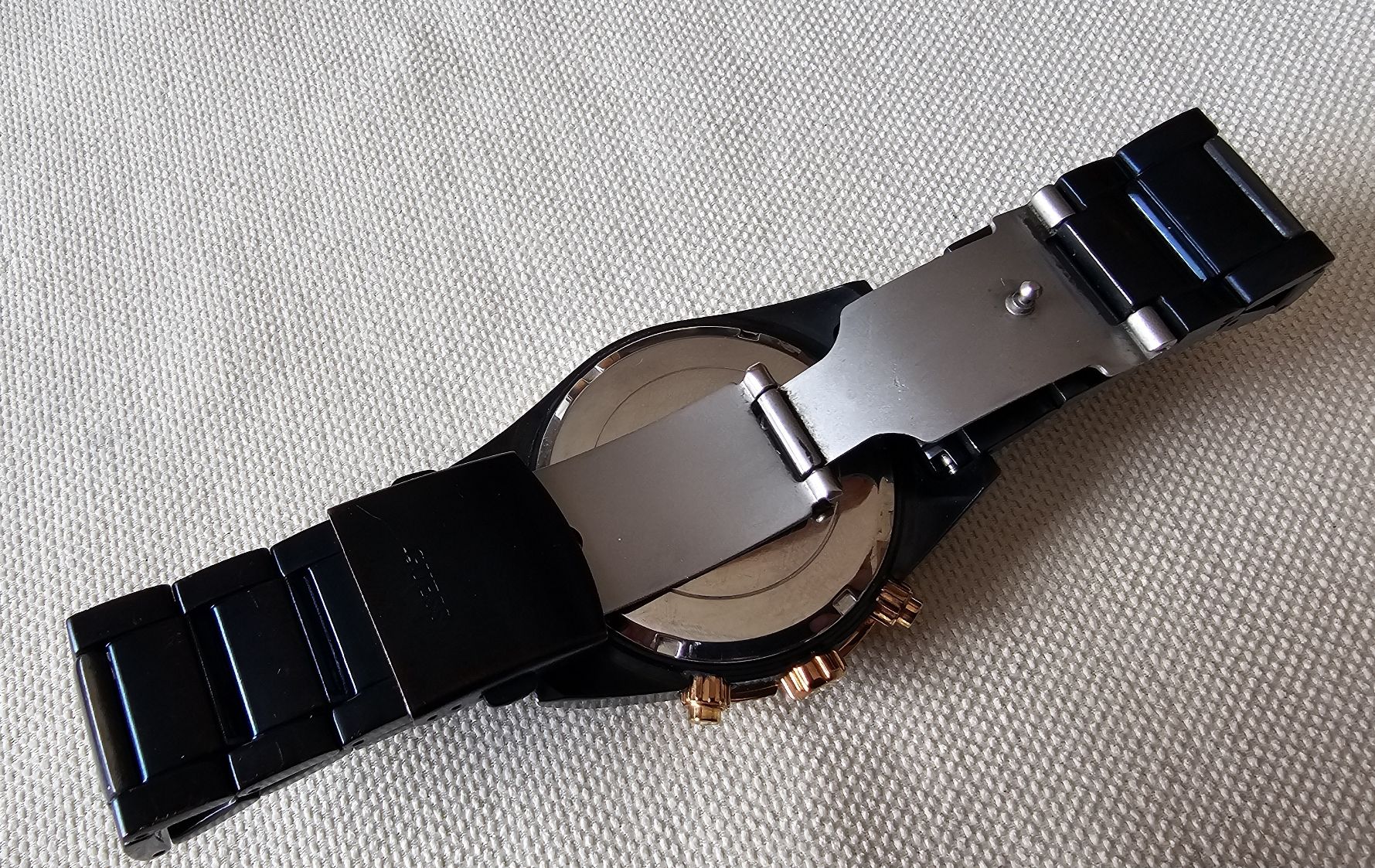 Guess Orologi: GUESS Chronograph mit Box elegante Herrenuhr 45mm – Usato da Speicher venduto da Lemore 8