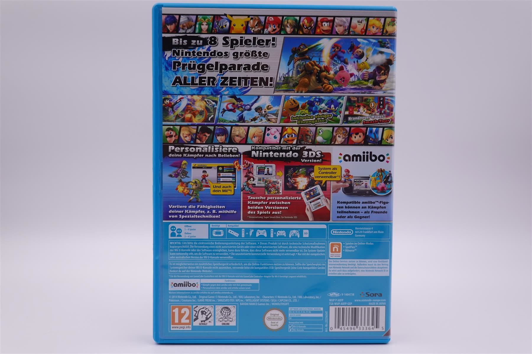 Nintendo Giochi: Super Smash Bros. (Wii U) – Usato da Herisau venduto da ZelliZone 1