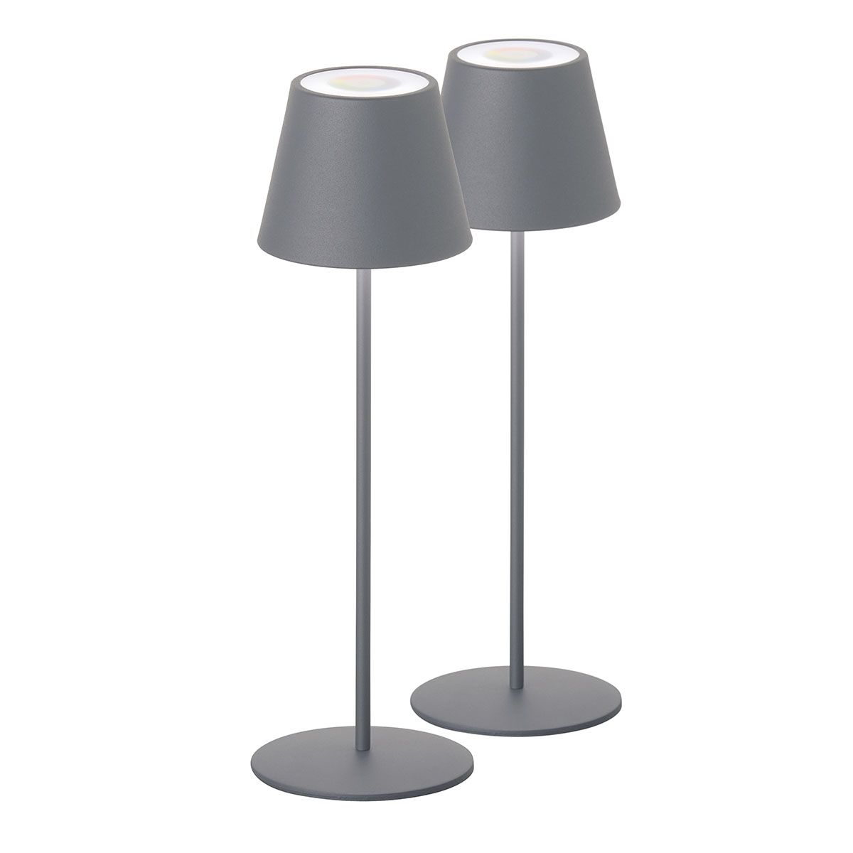 Lampen: 2er Pack LED Aussen Tischleuchte, IP44 – Neu (gemäss Beschreibung) aus Kreuzlingen von Smart-Light 1