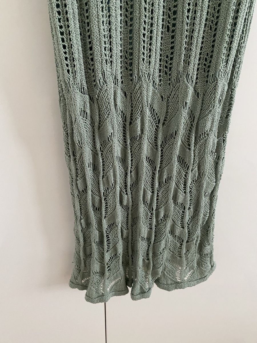Robes: Sommerliches, grünes Strickkleid, Grösse S – Neuf (Voir description) à Rorschach par Vane____ 2