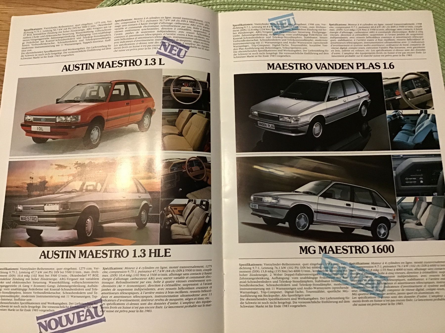 Dokumente: Programm Austin, Rover, Jaguar, Land-Rover, Range Rover – Gebraucht aus Scherzingen von Starseller62 3