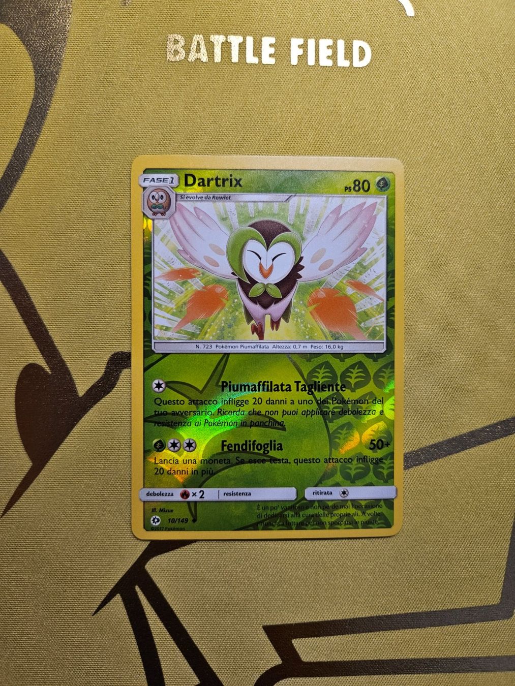 Pokémon Sammelbilder & Trading cards: Sun & Moon - Dartrix – Gebraucht aus Bellinzona von Pokemarco