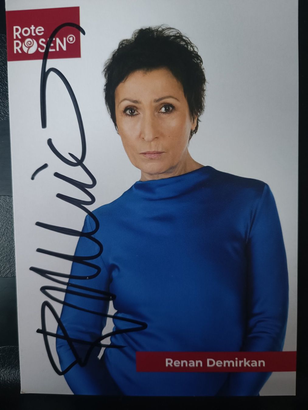 Autogramme: Renan Demirkan - handsigniert - Rote Rosen – Gebraucht aus Menziken von Artographs