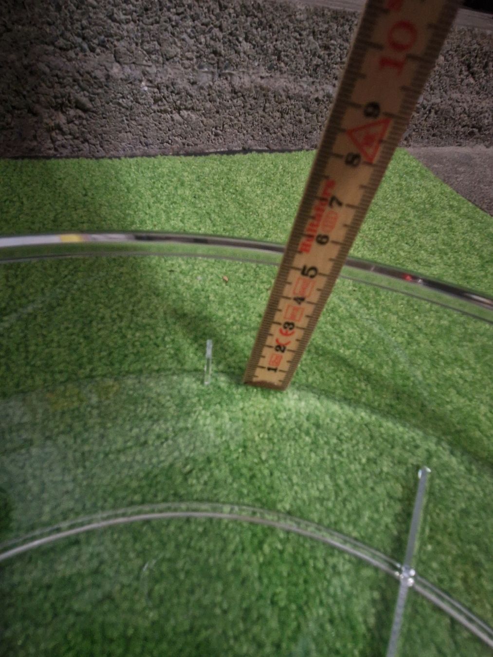 Sottobicchieri: 2x transparente Pflanzuntersetzer, Ø 40cm – Usato da Weggis venduto da Oswadan 3