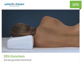 Witschi Kissen 20% Rabatt Gutschein