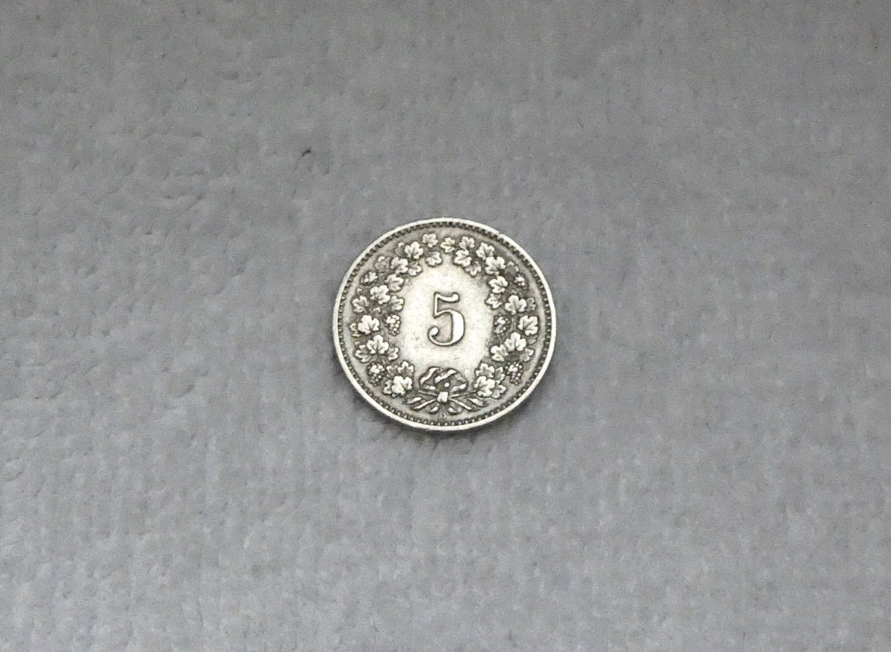 Tutti le monete: 5 centimes/rappen 1882 – Usato da Nyon venduto da Ilmi09 1