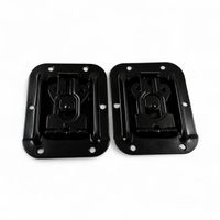 2er Set Butterfly Verschlüsse schwarz für Flightcases (X750)