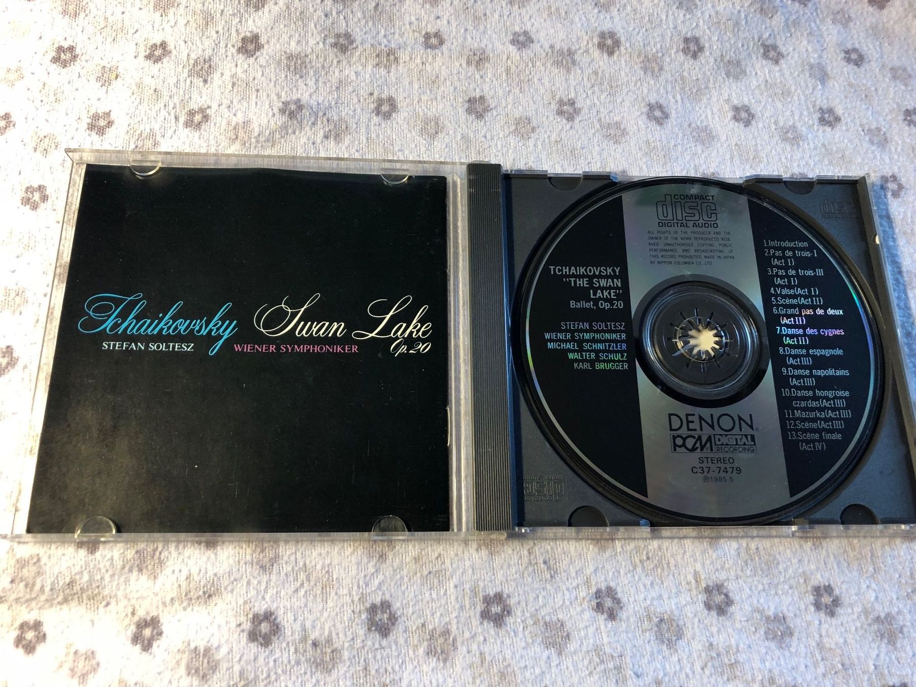 CDs: Tschaikowsky Schwanensee, Soltesz, Wiener Symphoniker, CD – Gebraucht aus Schübelbach von Bemafaja 2