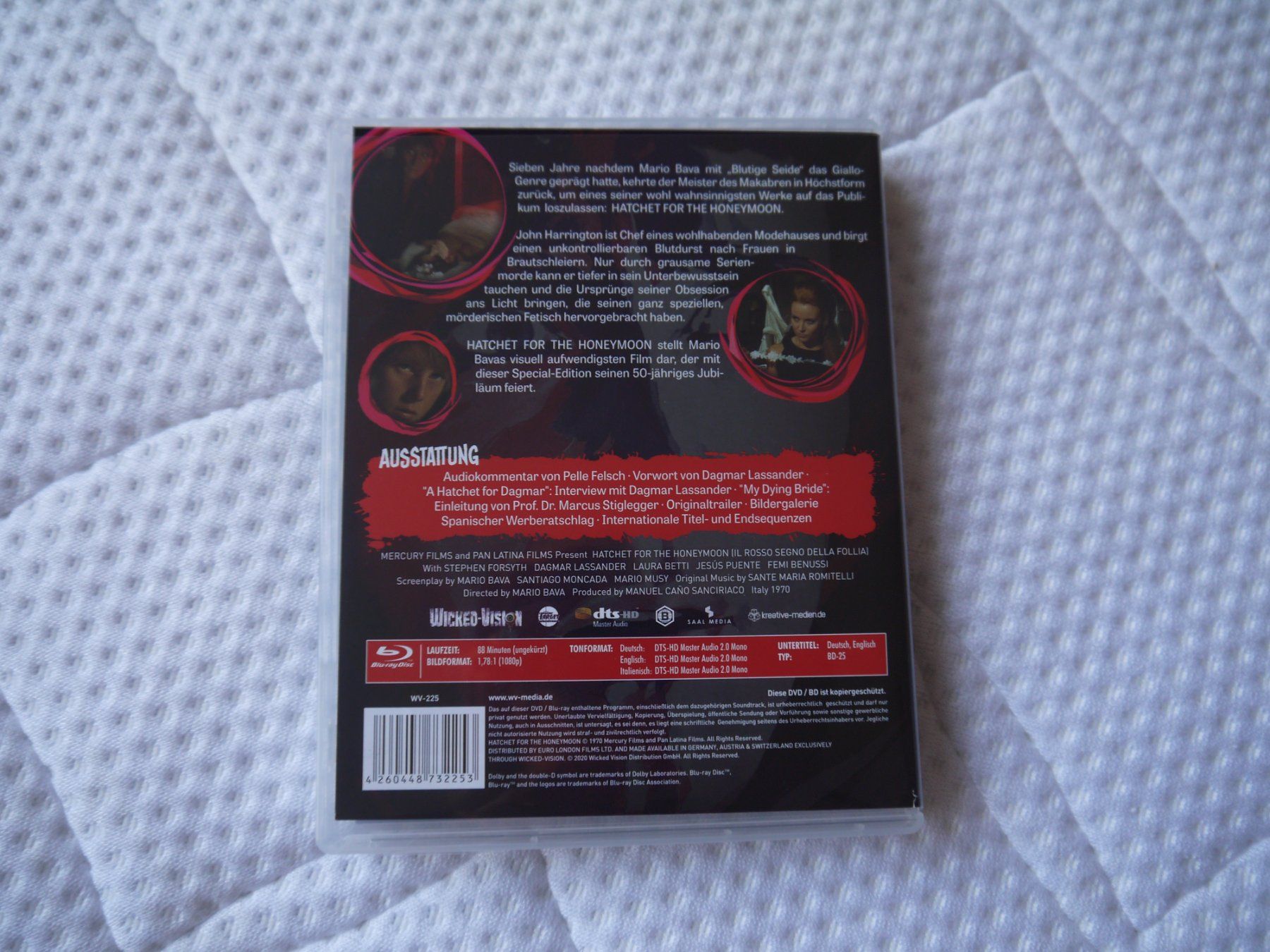 Tous les DVDs: RED WEDDING NIGHT - Mario Bava - giallo - uncut – D'occasion à Hagendorn par Blaf 1