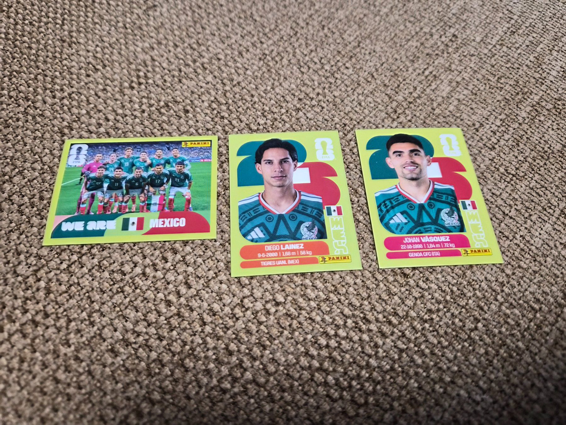 Panini Sammelbilder & Trading cards: Panini bilder set 3 Stk Mexico – Neu (gemäss Beschreibung) aus Schlieren von Gaja7