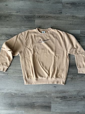 Nike Sportswear Crewneck Sweatshirt Beige – Grösse S