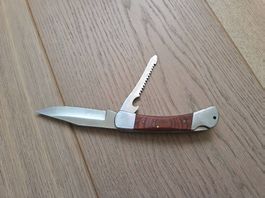 Robustes Klappmesser / 10cm Klinge und Säge