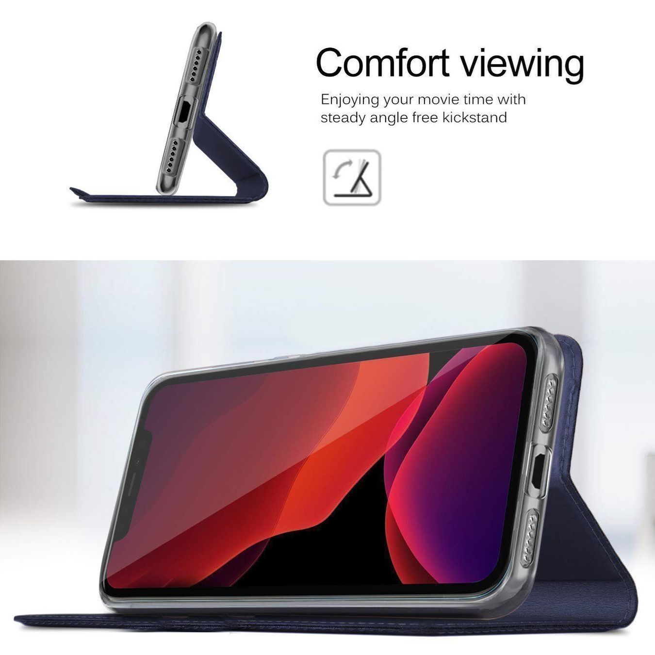 Coques & Protection écran: iPhone 13 Pro Max Hülle Etui Wallet Case Cover Tasche Coque – Neuf avec emballage d'origine à Volketswil par coverandmore 2