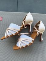 Tanzschuhe Satin Beige Grösse 38 neu