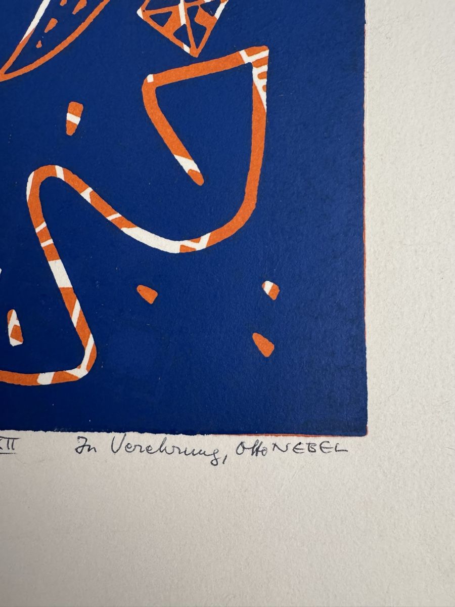 Arts picturaux & lithographies: Otto Nebel, handsigniert – D'occasion à Rain par Pic-Ass 2