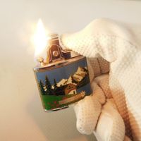 VINTAGE FEUERZEUG swiss Empire rar