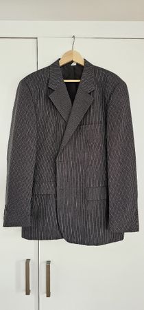 Herren Sakko / Veston Gr. 56 gestreift
