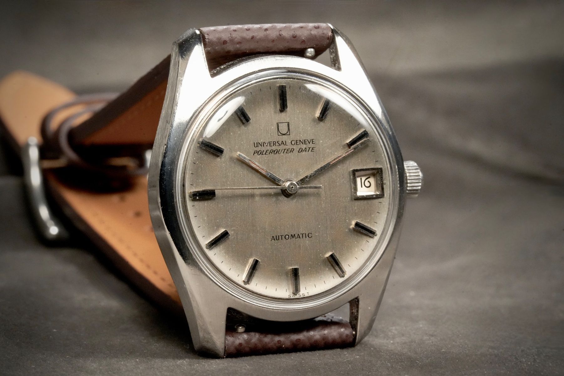 Universal Genève Uhren: Universal Geneve - Polerouter Date Ref. 869115 / 05 – Gebraucht aus Morcote von chronoservice 2
