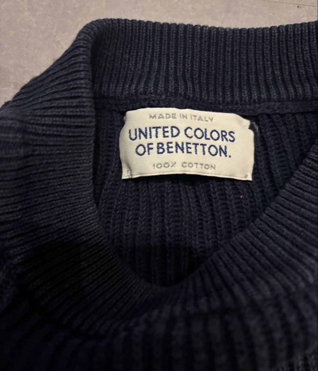 Benetton Maglioni & Felpe: Benetton Strickpullover Gr L, Dunkelblau, 100%Baumwolle – Usato da Aarau venduto da Wolli85 1