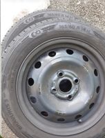 Lot de 4 pneus 165/60 R 14 H avec jantes acier