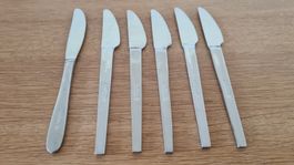6x Vintage SWISSAIR/ Swissair Design Messer