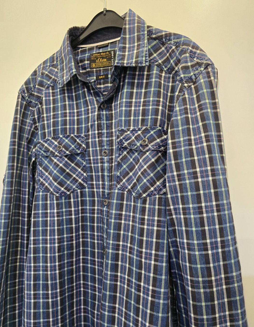 S.Oliver Camicie: s.Oliver Herren Hemd Grösse M - slim fit – Usato da Oetwil an der Limmat venduto da dhantal 2