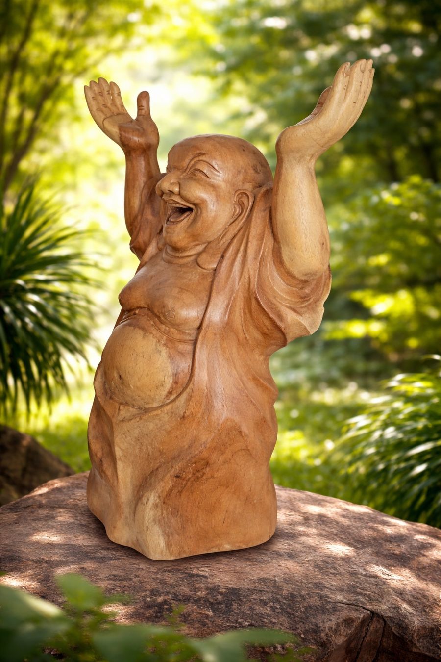 Sculture & Statue: Japanese Happy Buddha – Nuovo (secondo la descrizione) da Domat-ems venduto da Gr8wood 1