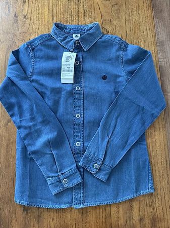 Chemise Petit Bateau neuve avec etiquette ? 10 ans (140 cm) 