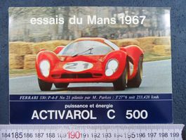 AUTO-RTACING AK OLDTIMER FERRARI 33'0 DU MANS 1967 PARKES