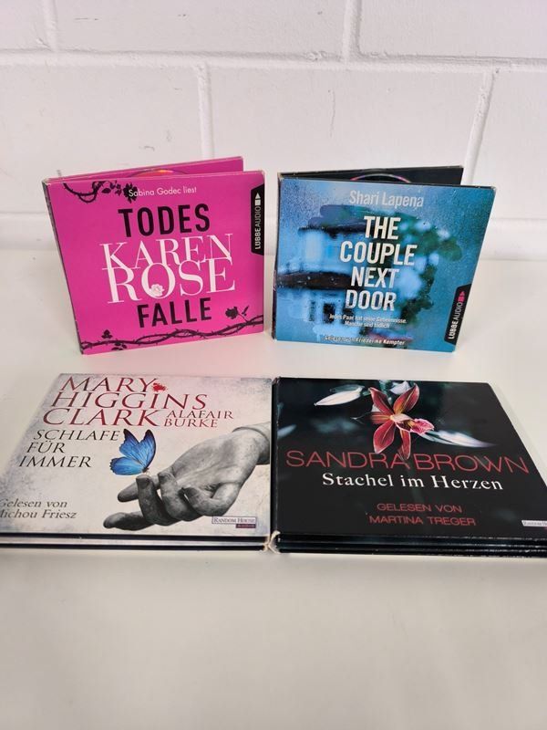 Livres audio: Hörbücher Lot 4 Stück – D'occasion à Rüti ZH par Restwert_Rueti_ZH