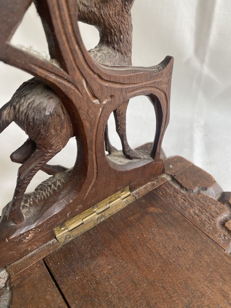 Altro in Decorazioni & Accessori: Antique Brienzer 1890s sliding book holder – Usato da Prangins venduto da melodeonman 5