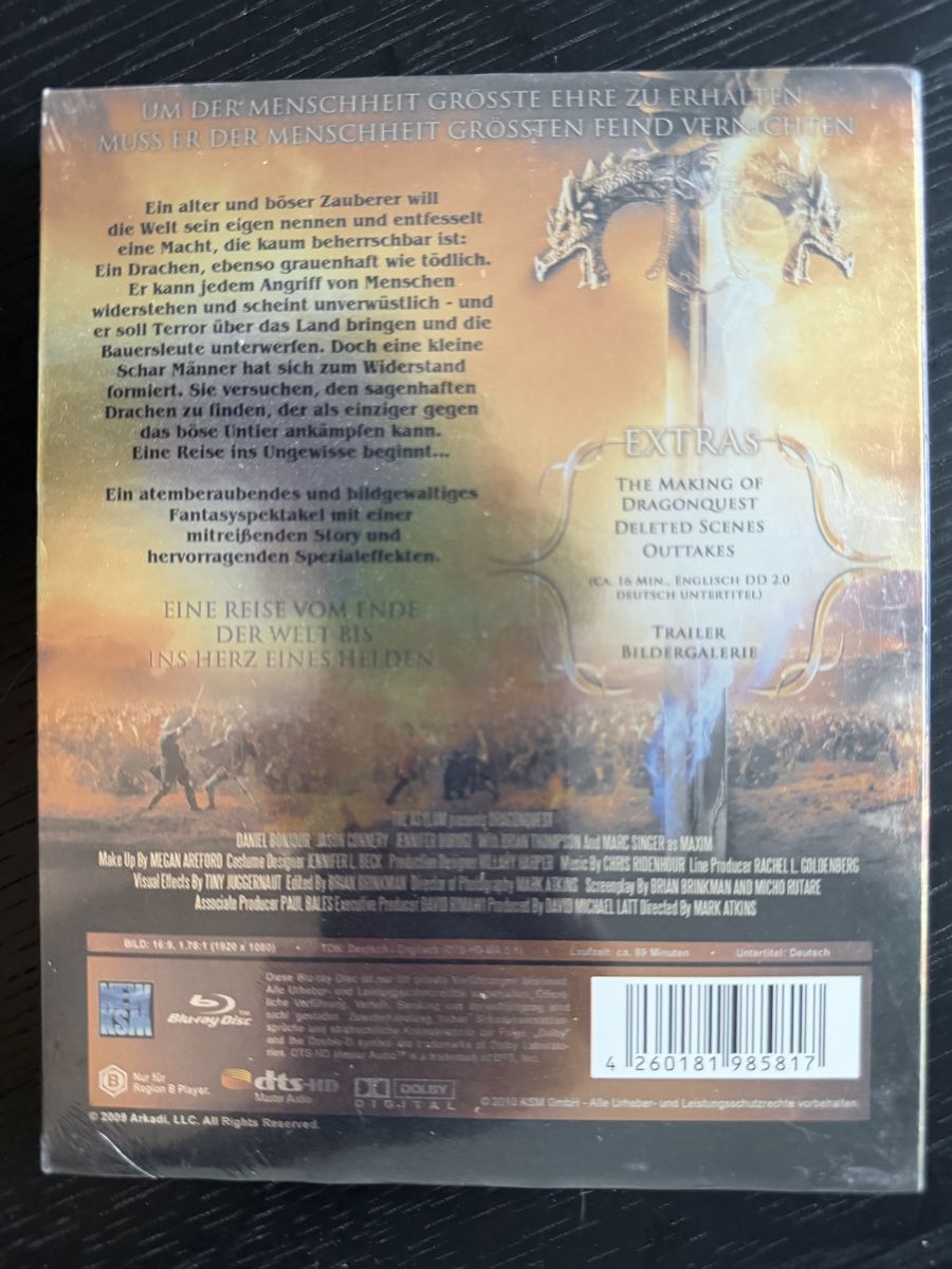 Tutti i DVDs: The Fire Dragon Chronicles - Dragon Quest Blu-ray neu – Nuovo e nell'imballaggio originale da Lausen venduto da EisAmStiel94 1