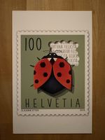AK von Tiermotiv Briefmarke / Claudine Etter