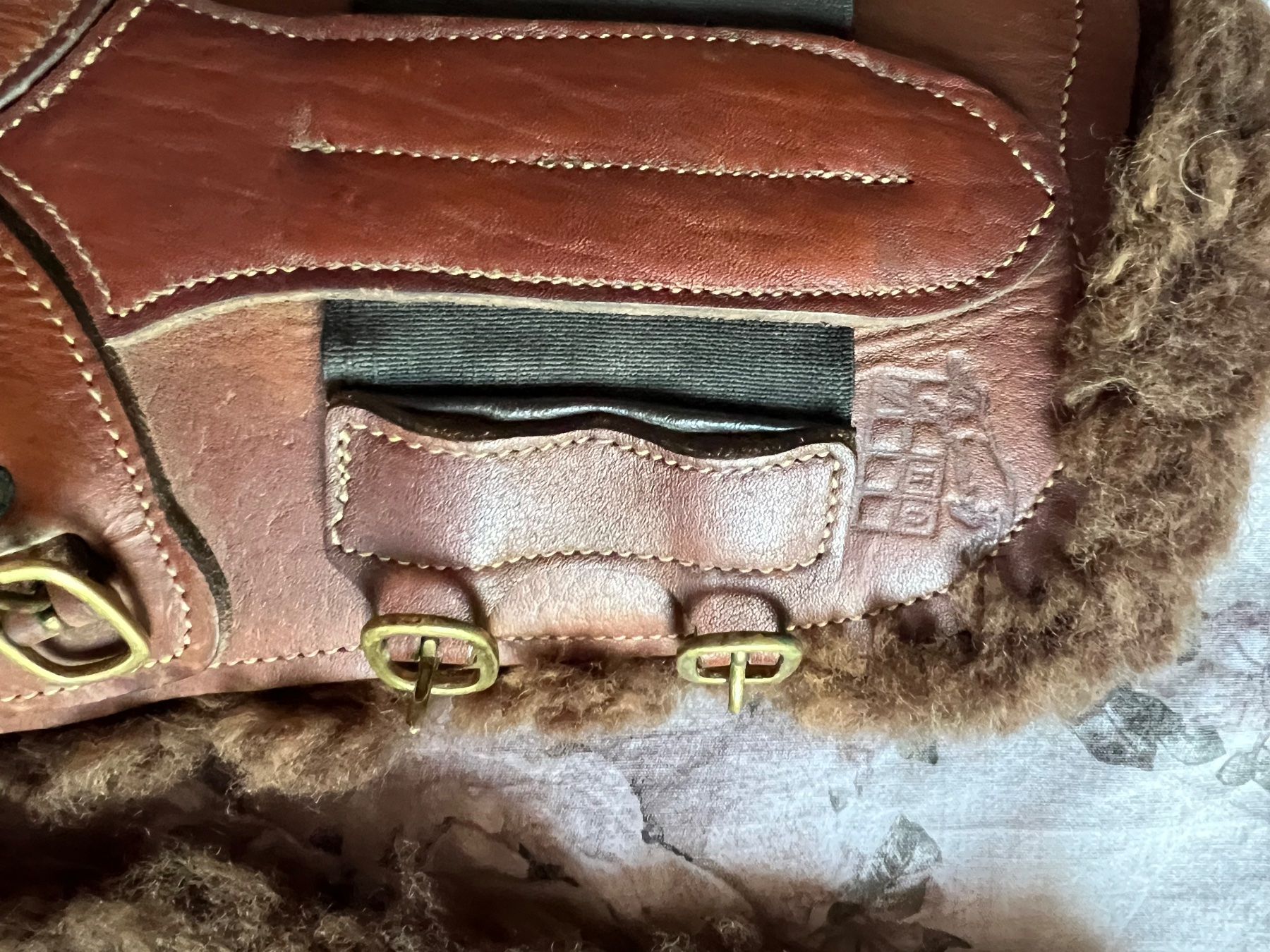 Stinchiere & Fasciature: Leder/Lammfell Gamaschen – Usato da Avry-sur-Matran venduto da nau_gw85 5