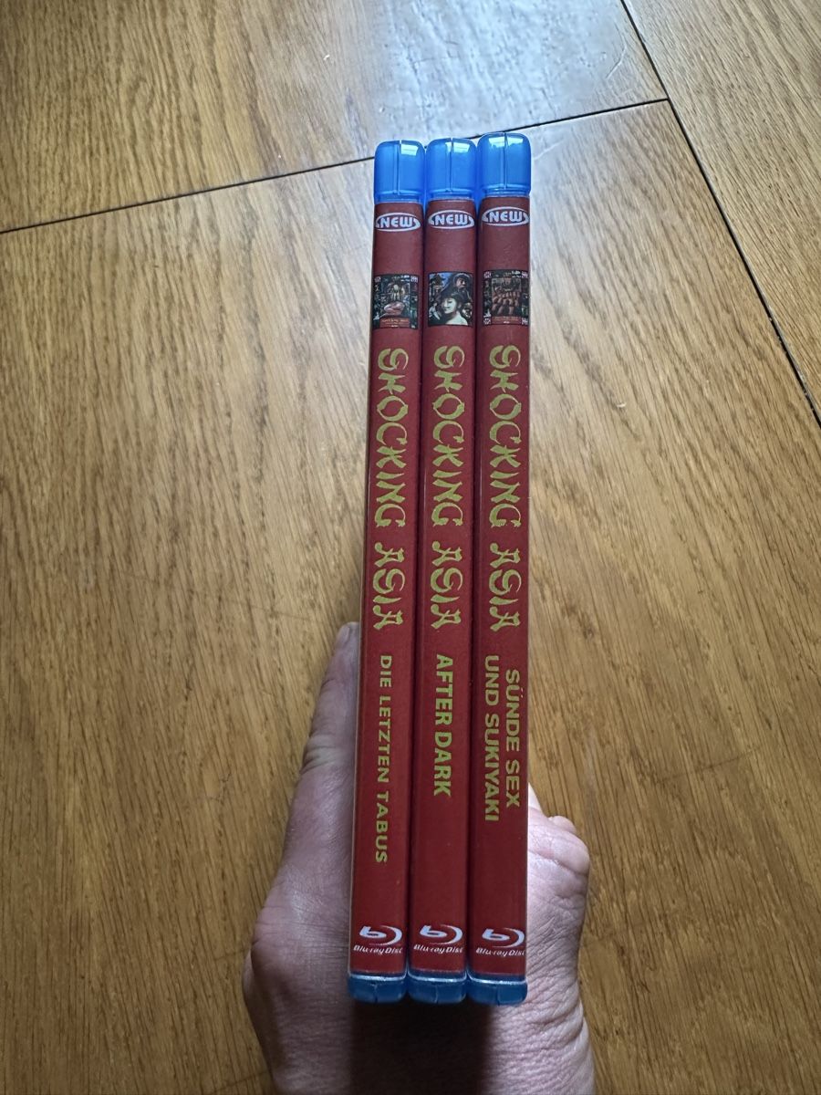 Alle DVDs: Shocking Asia 1-3 Bluray – Gebraucht aus Benken ZH von Audi-erich 2