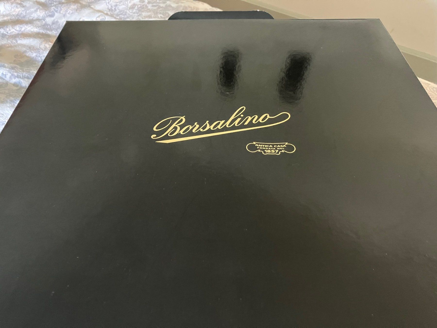 Borsalino Copricapi, berretti & cappellini: New Borsalino straw hat Gr. L – Nuovo e nell'imballaggio originale da Zürich venduto da DrODrMo 3