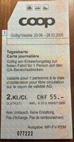 SBB Coop Day Pass 2nd Class Valid until 28.10.2026
