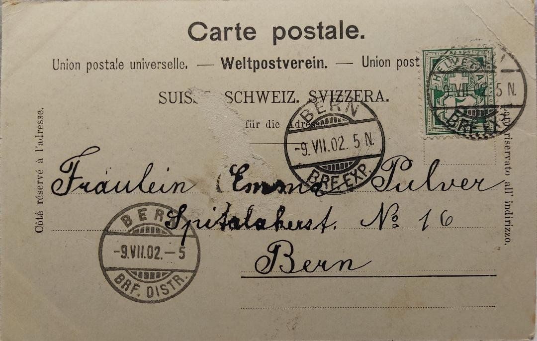 Cartes postales: BERN - Bahnhofplatz - 1902 – D'occasion à Delémont par Domdom1 1