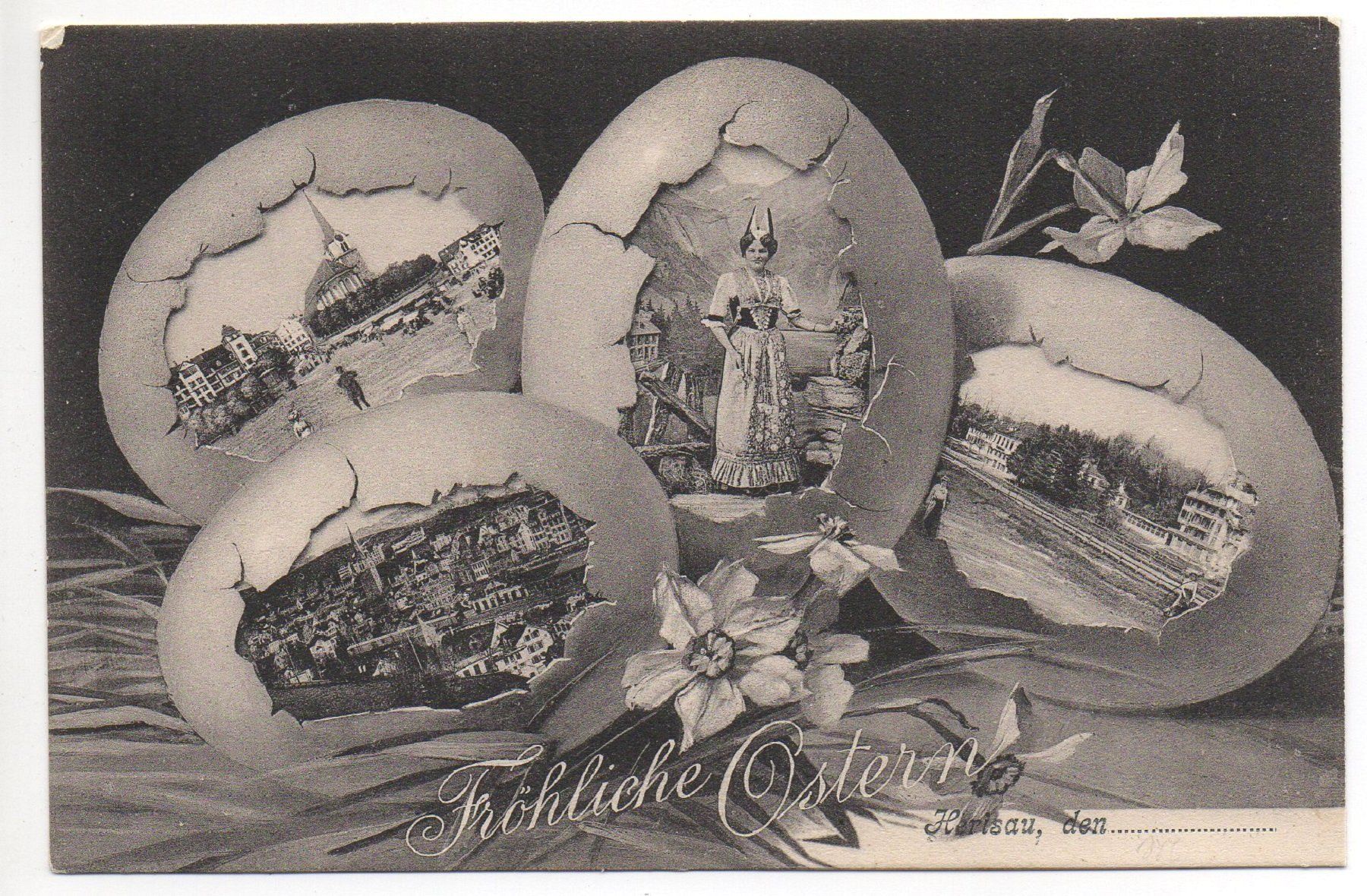 Cartoline postali: HERISAU Fröhliche Ostern – Usato da Jona venduto da philajona
