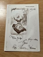 Antike Postkarte "Schaukel" Collection Parisienne, Top!