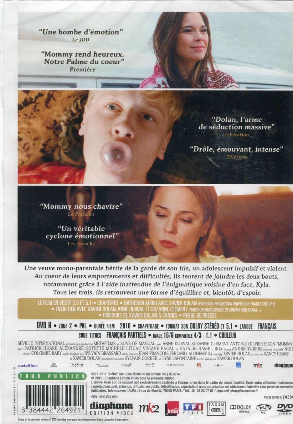 Alle DVDs: MOMMY  - DVD – Neu und originalverpackt aus Les Avants von soyouz63 1