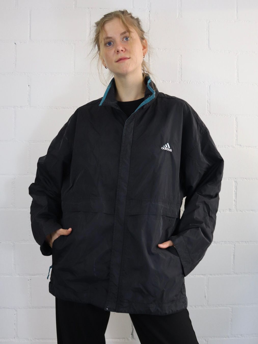 Adidas Giacche: Vintage Adidas Übergangsjacke | L – Usato da Widnau venduto da flottifetze 3