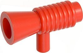 Lego 5x Megaphon (4349) rot