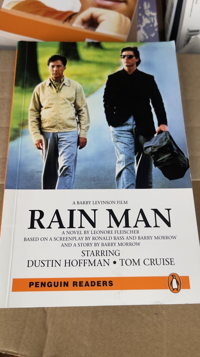 Libri: Vintage "Rain Man" Penguin Reader – Dustin Hoffman! – Usato da Dübendorf venduto da kas_67jv