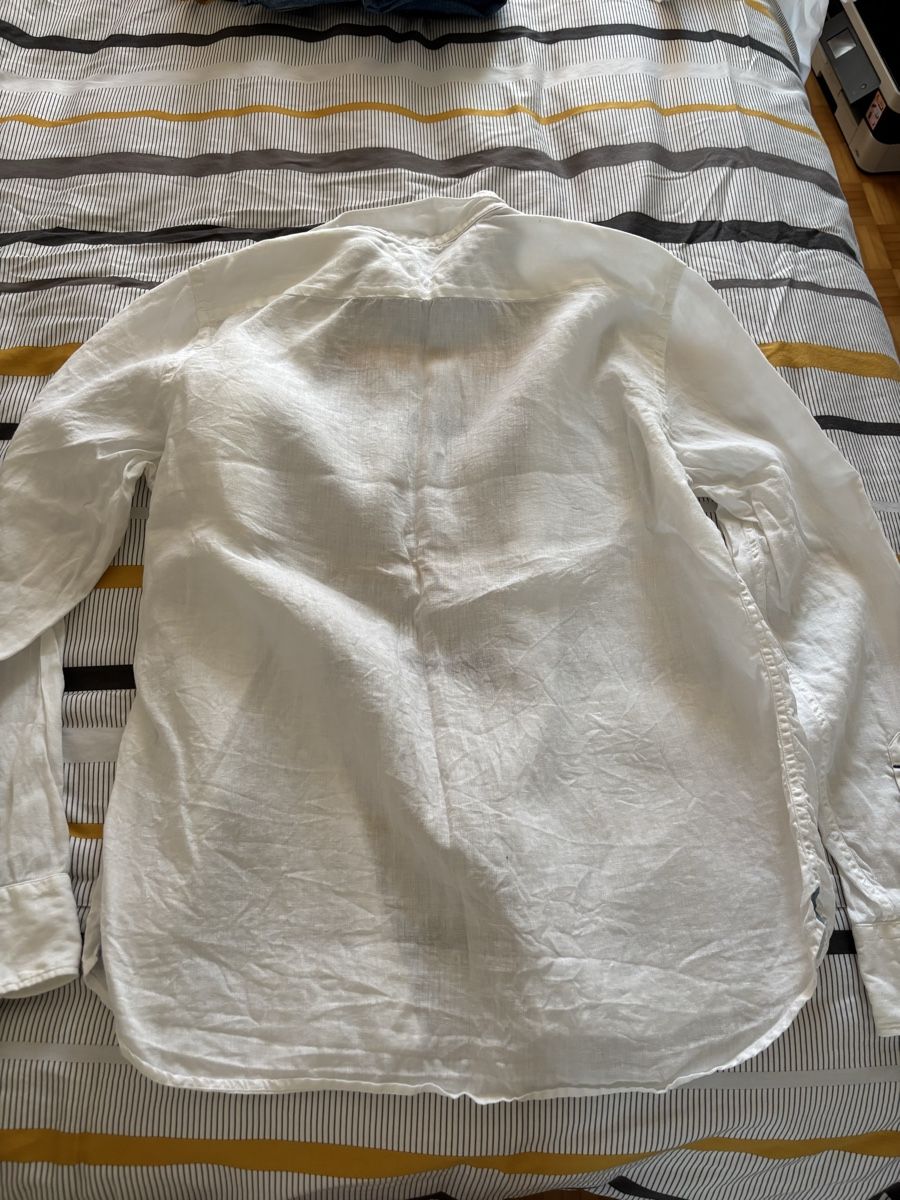 Camicie: Linen shirt – Nuovo (secondo la descrizione) da Zürich venduto da tre_rn65 1